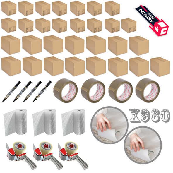 6 Bed Moving House Kit